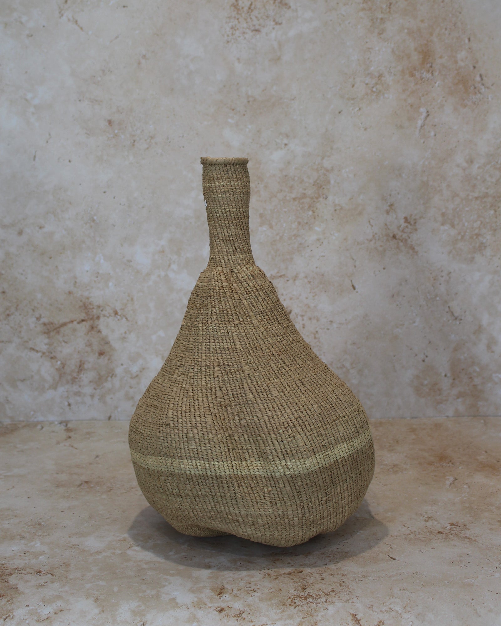 Garlic Gourd woven basket - Zimbabwe - 126.5