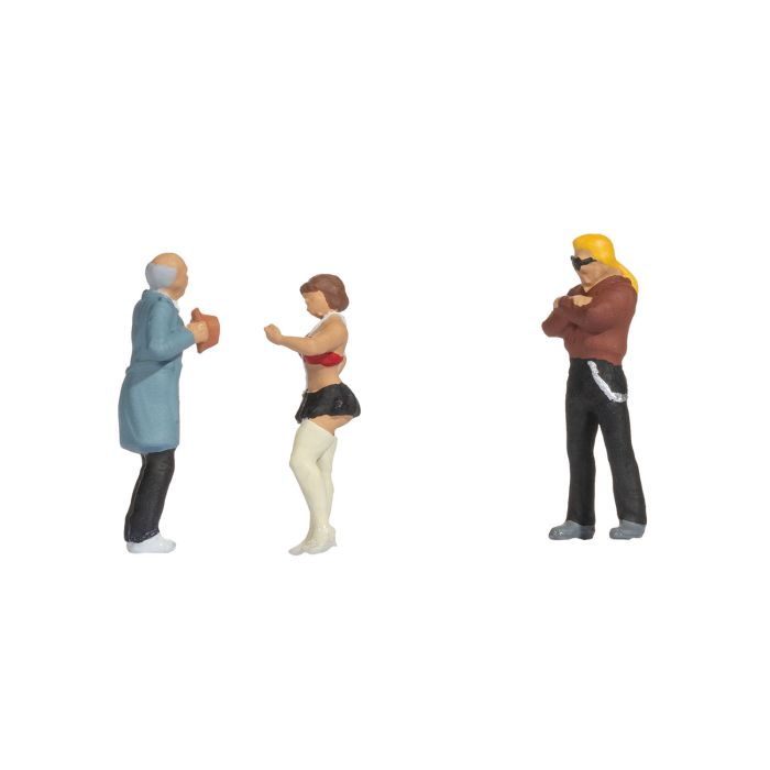 Kerb Crawling Funny Scene Terrarium Figure 16608