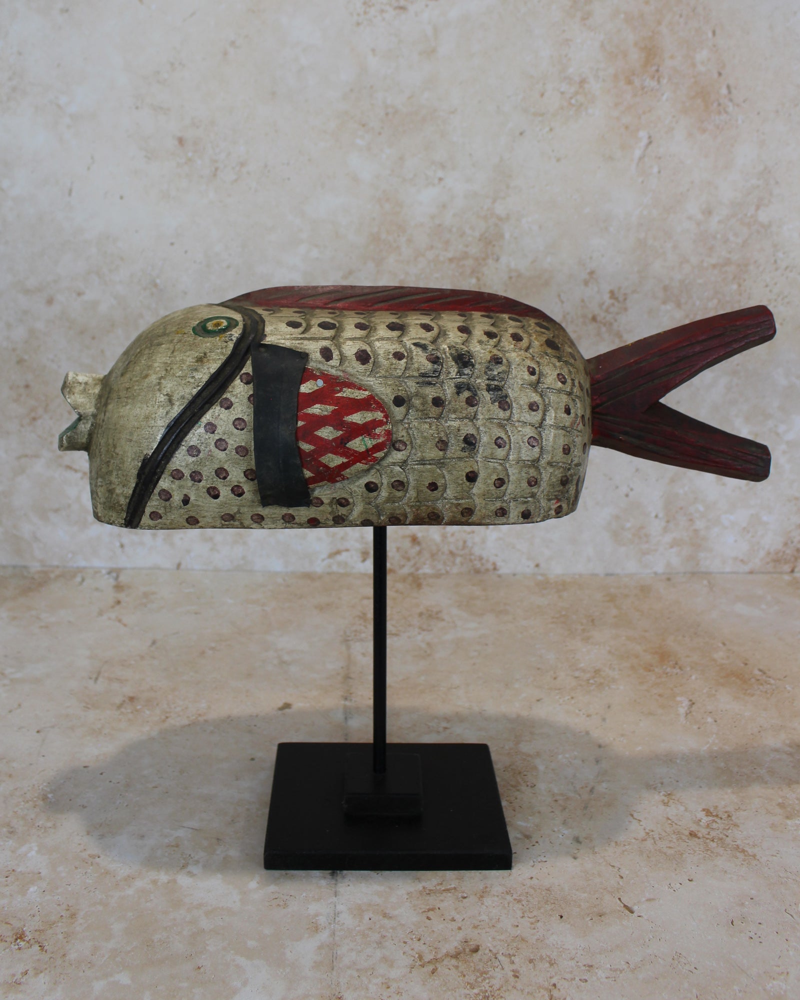 Mali Bozo Puppet Fish White - 175.2