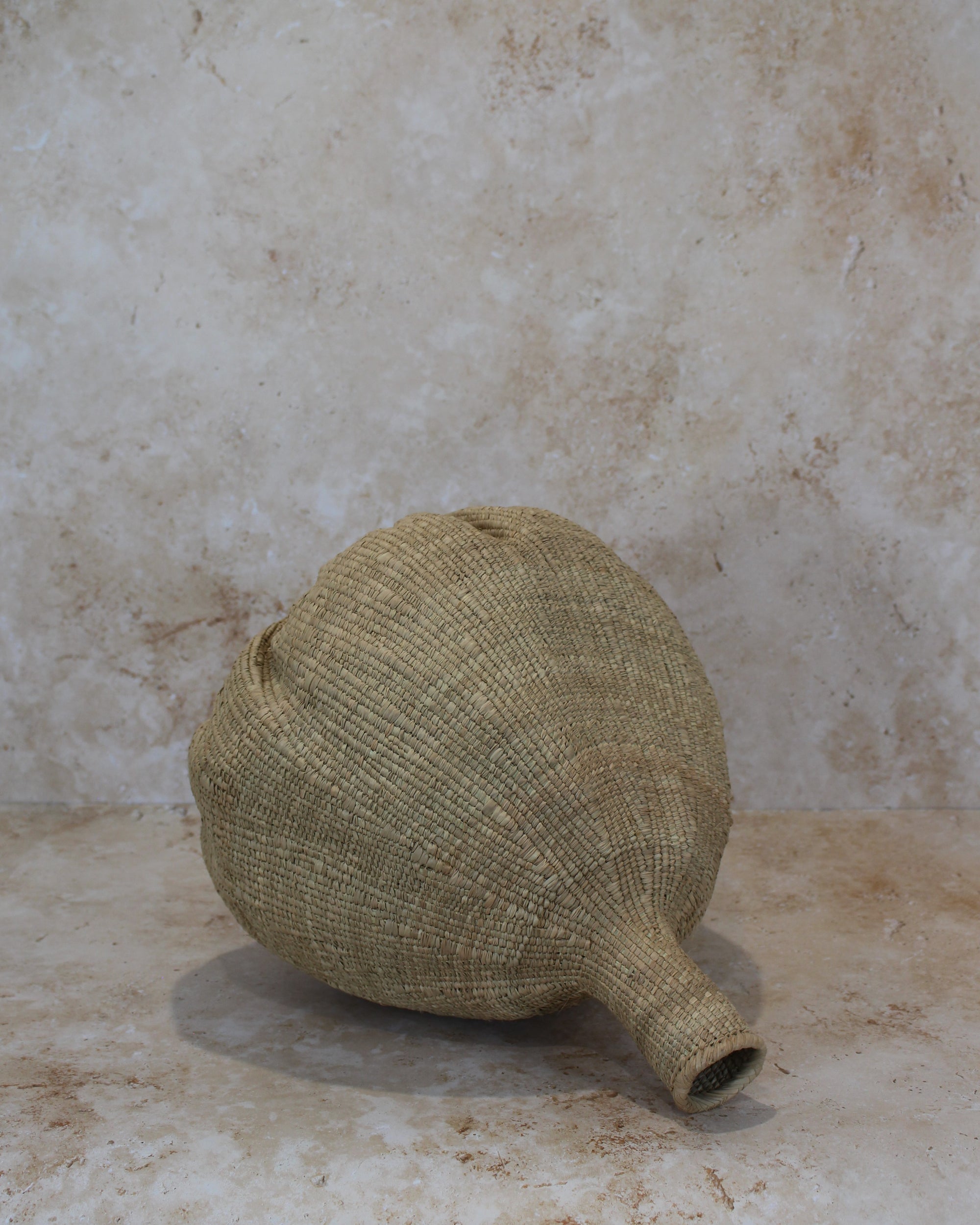 Garlic Gourd woven basket - Zimbabwe - 126.7