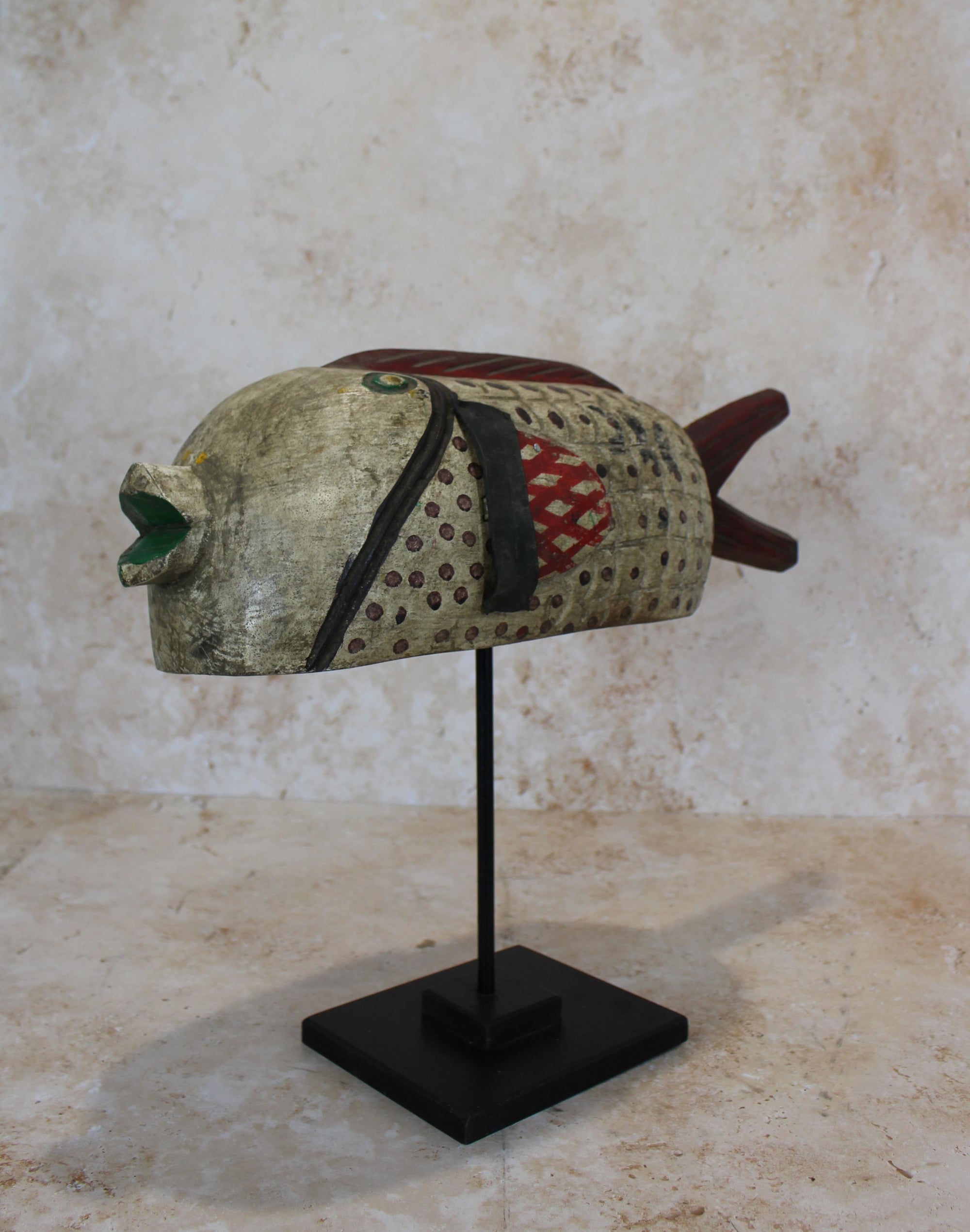 Mali Bozo Puppet Fish White - 175.2