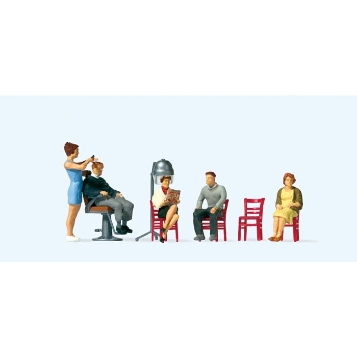 At the Hairdressers (5) Terrarium Figures 10569