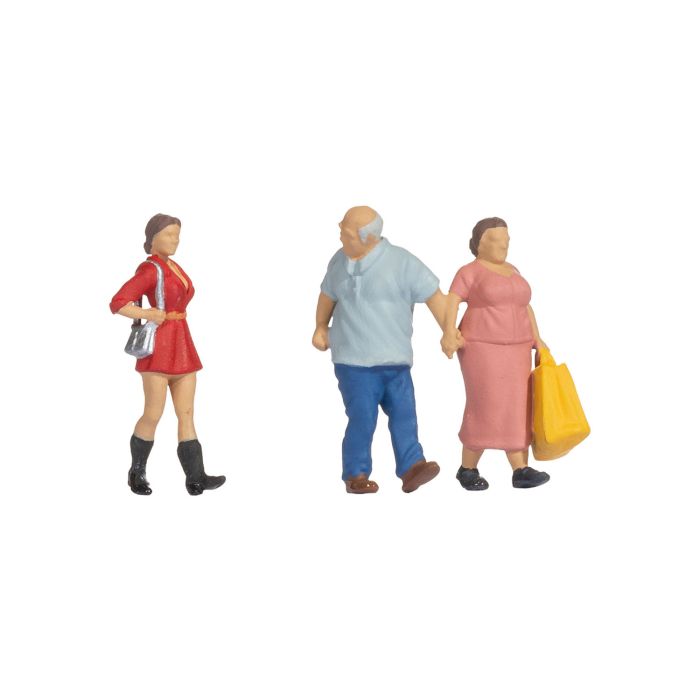 Hand-painted "wandering eye" comedic miniature terrarium figure scene, 1:87 scale