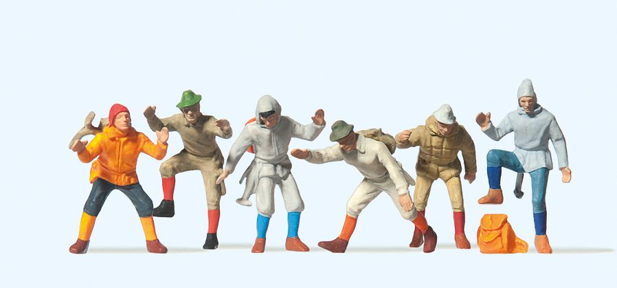 Mountain Climbers Terrarium Figures (6) 14082