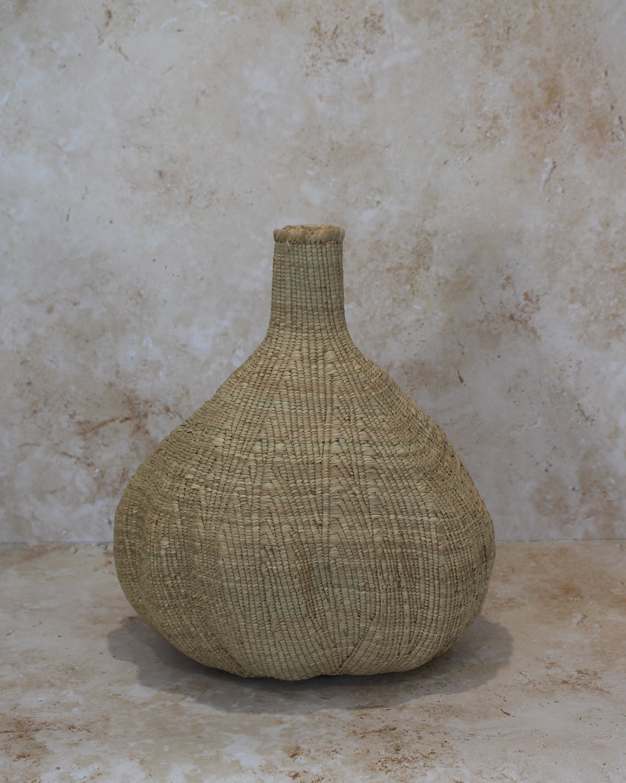 Garlic Gourd woven basket - Zimbabwe - 126.8