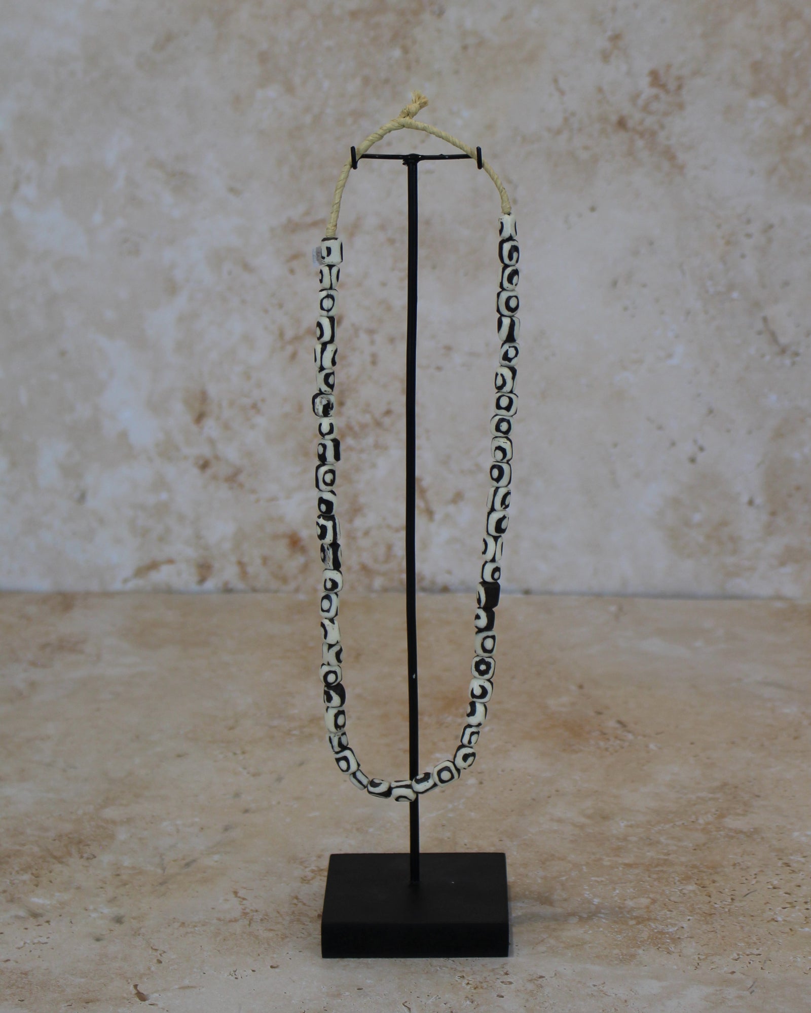 Kenya Bone Bead Necklace - 235.1