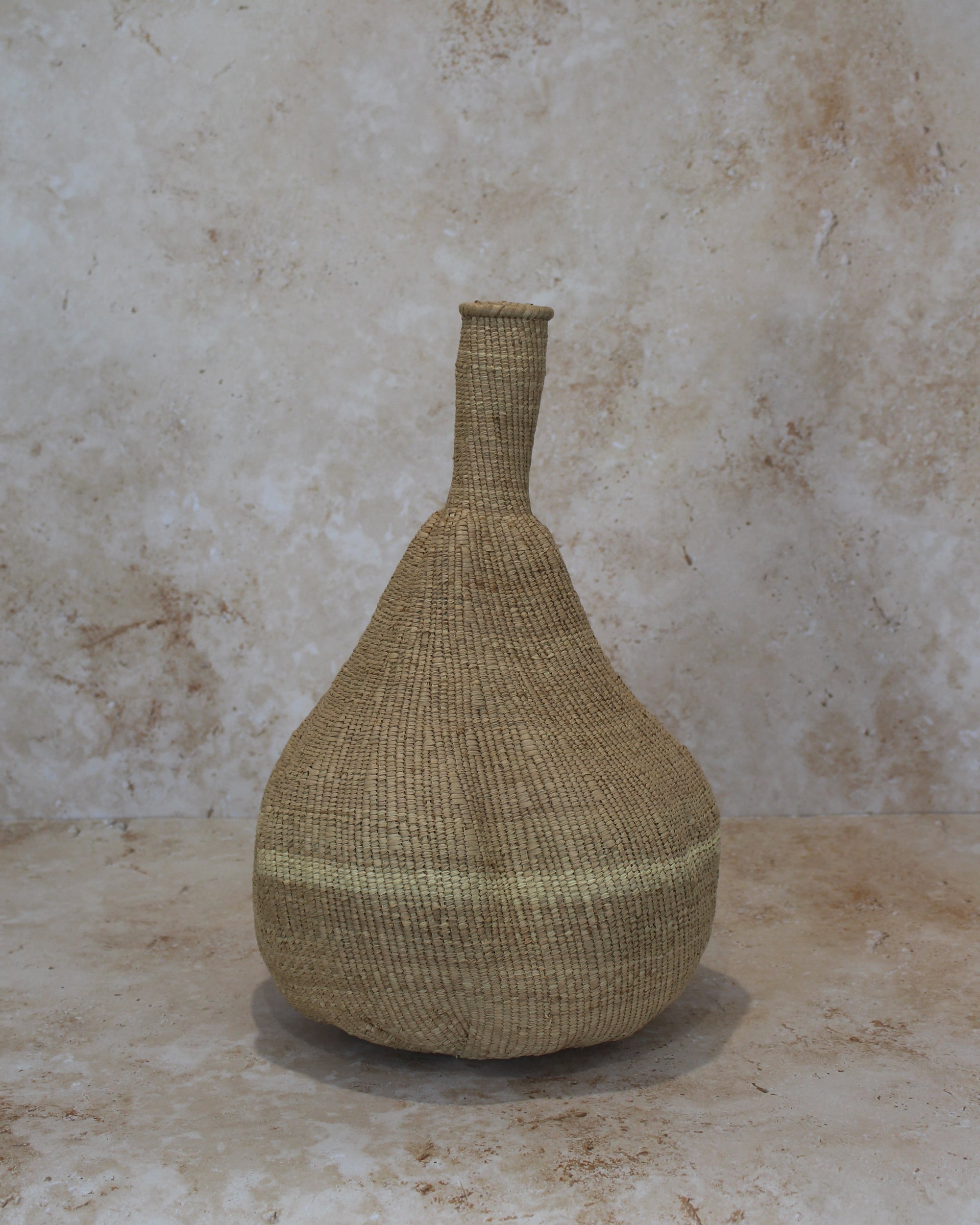 Garlic Gourd woven basket - Zimbabwe - 126.5