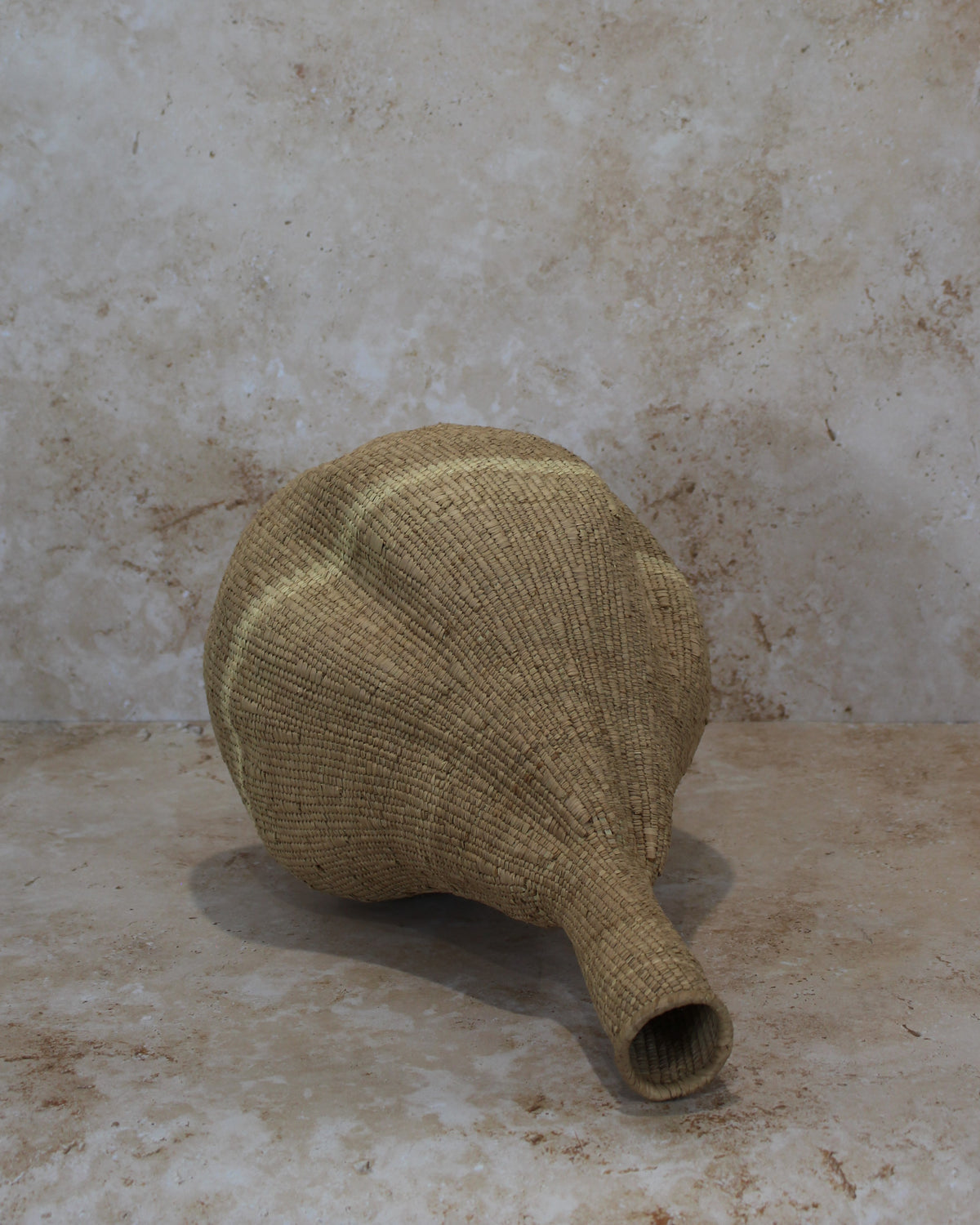 Garlic Gourd woven basket - Zimbabwe - 126.5