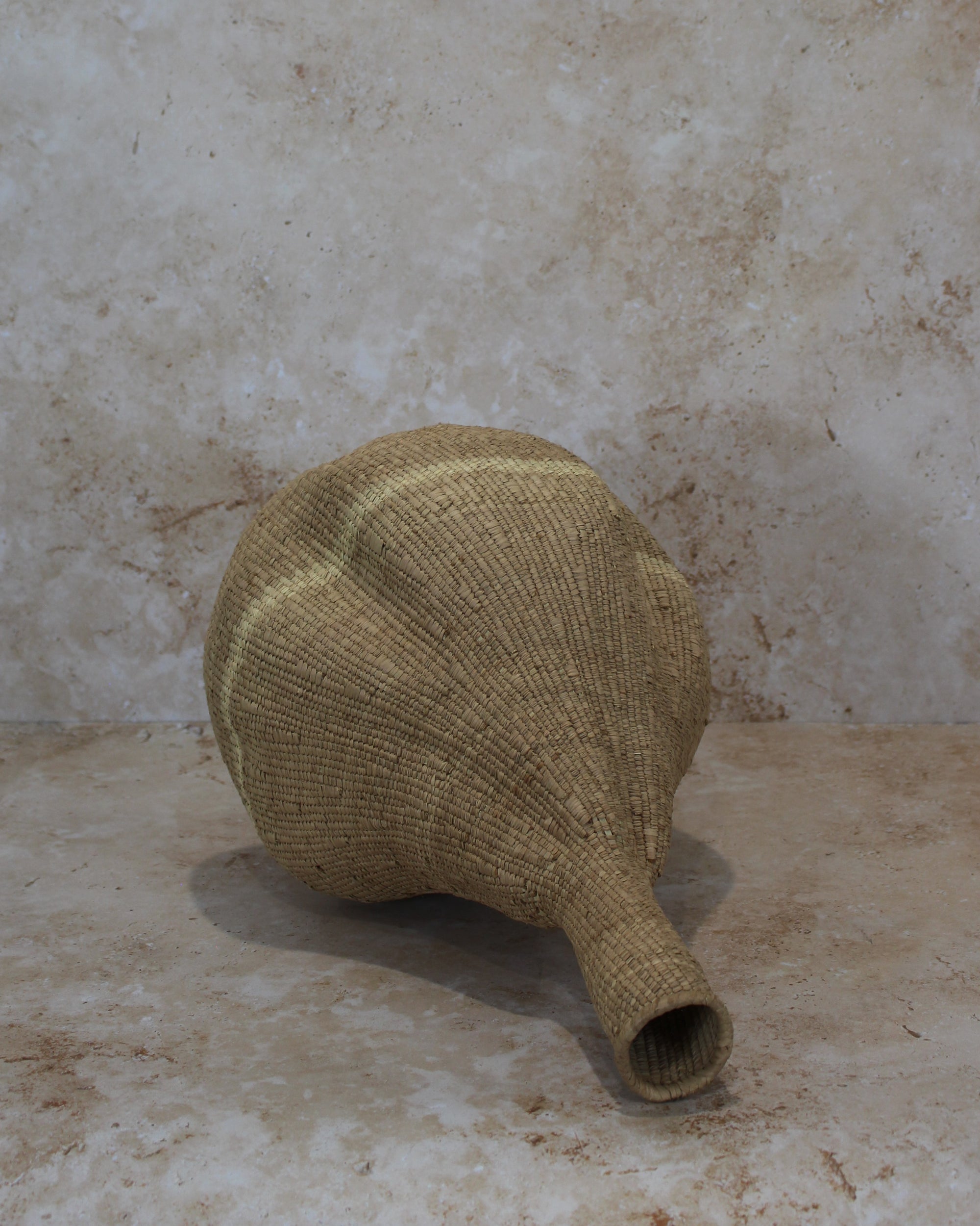 Garlic Gourd woven basket - Zimbabwe - 126.5
