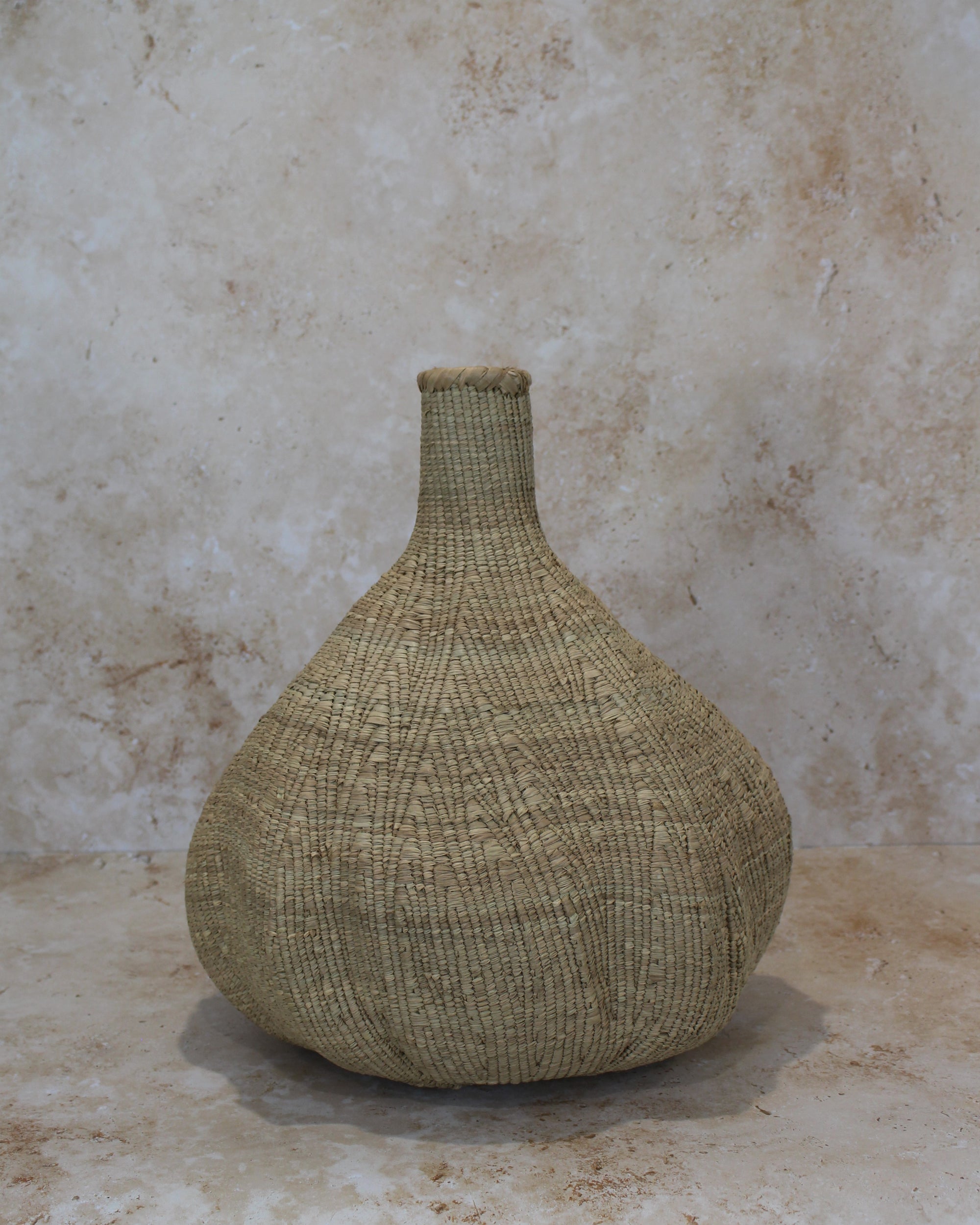 Garlic Gourd woven basket - Zimbabwe - 126.8