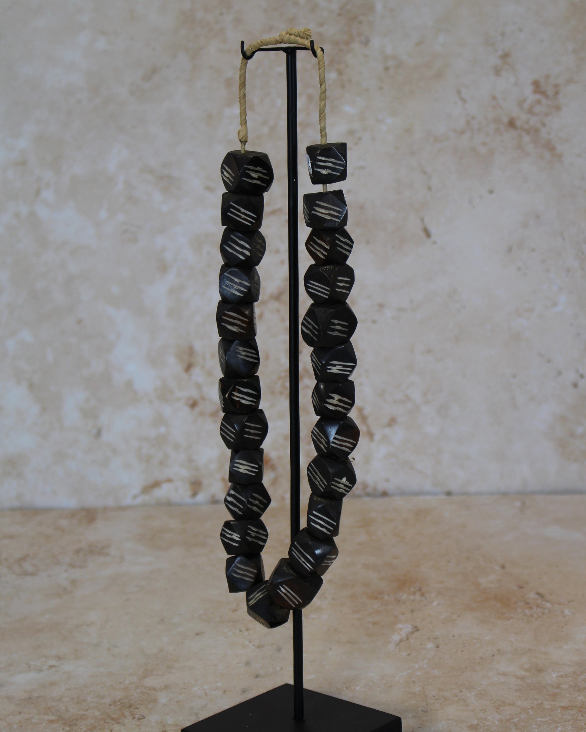 Kenya Bone Bead Necklace - 236.2