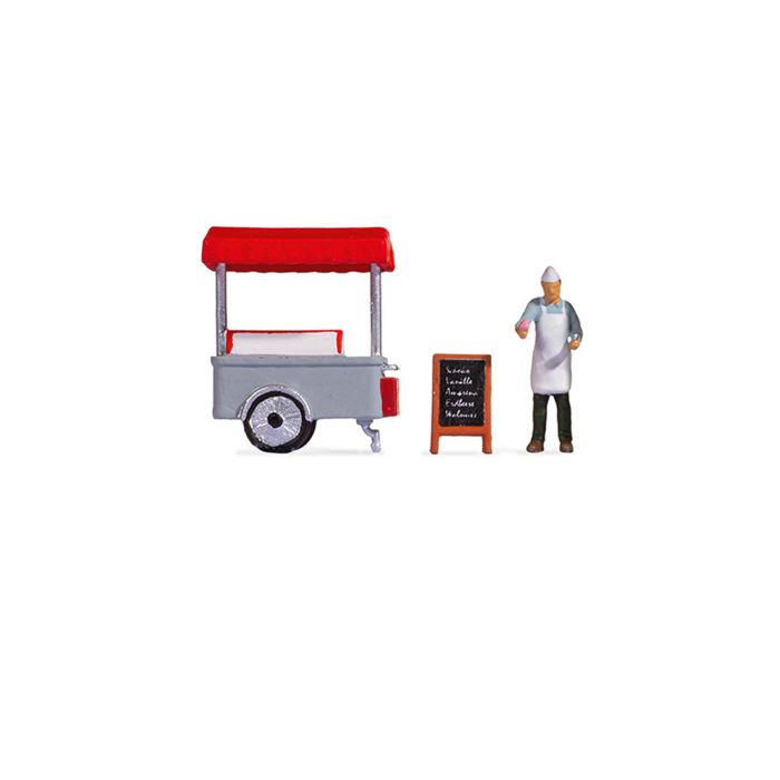 Ice Cream Stall Terrarium Figures Set 16504