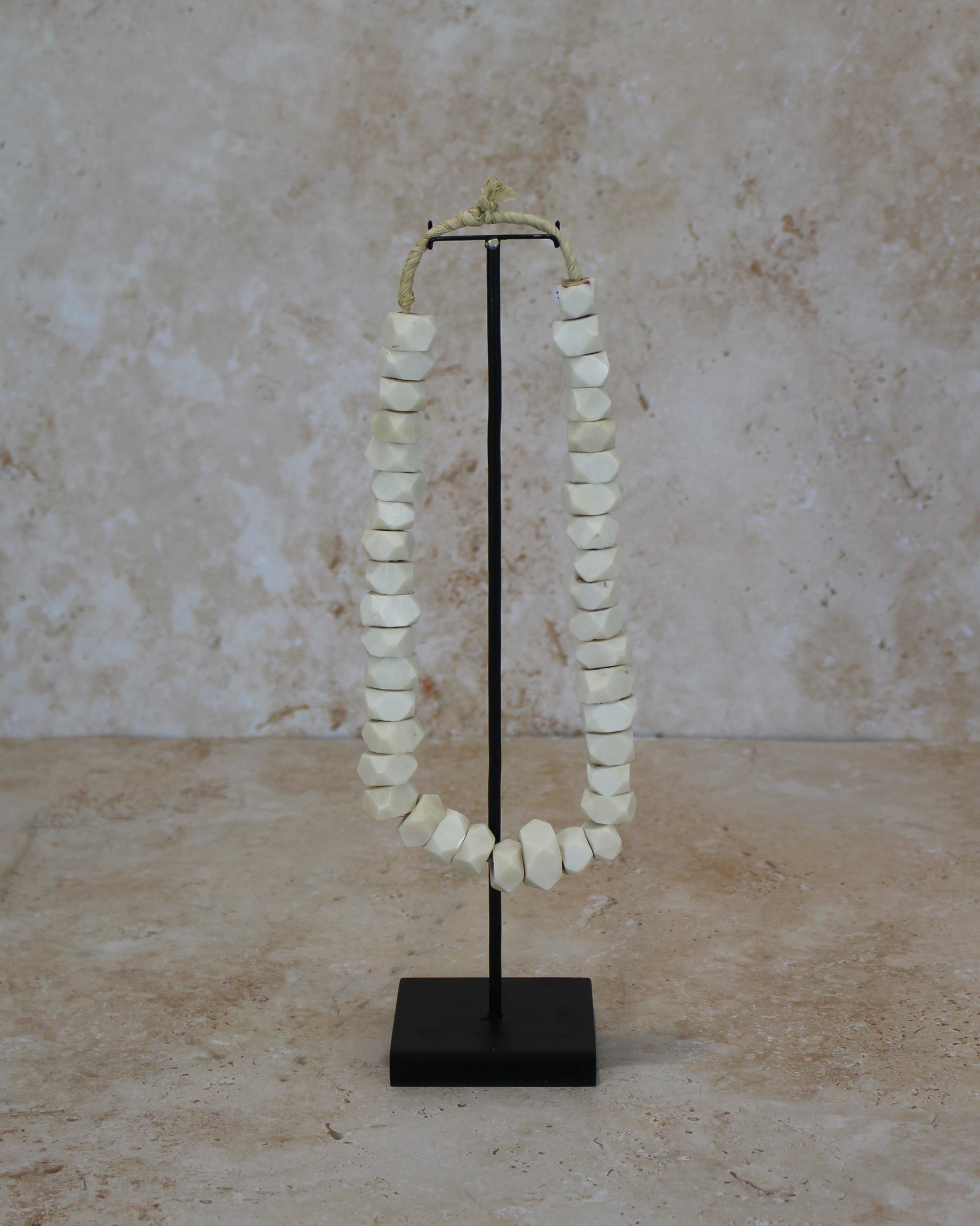 Kenya Bone Bead Necklace - 236.3