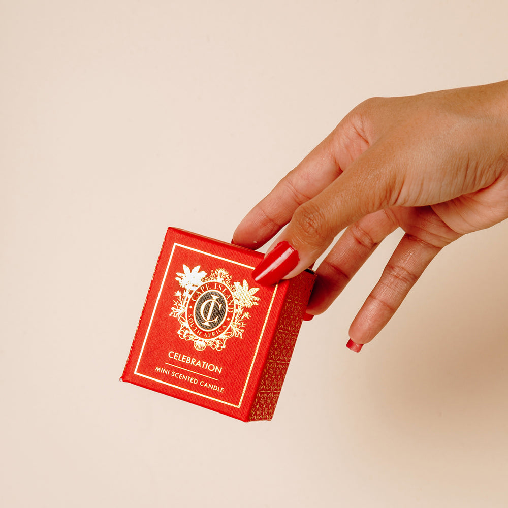 Red Celebration 100ml Candle - Cape Island