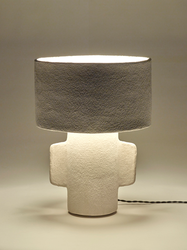 White Earth Table Lamp
