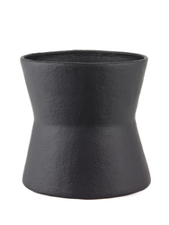 Planter L Black Construct Invert
