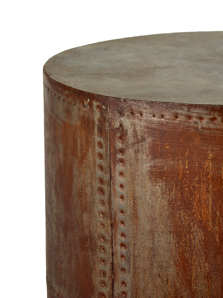 Side Table Metal Round L Pawn