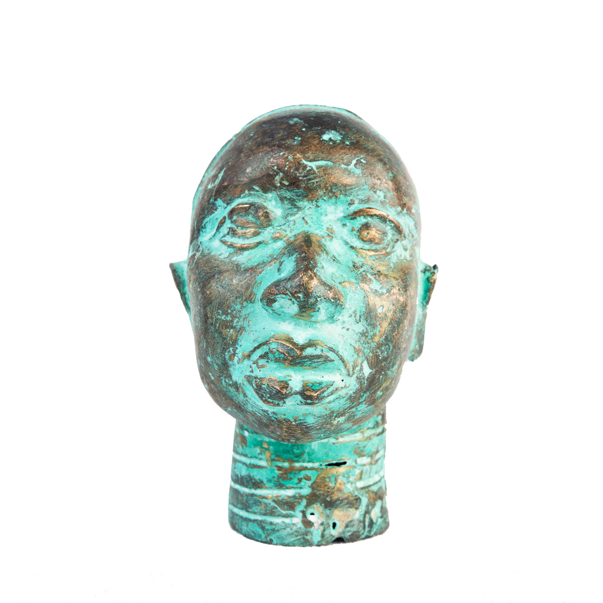 Benin Bronze Head - TR100.3
