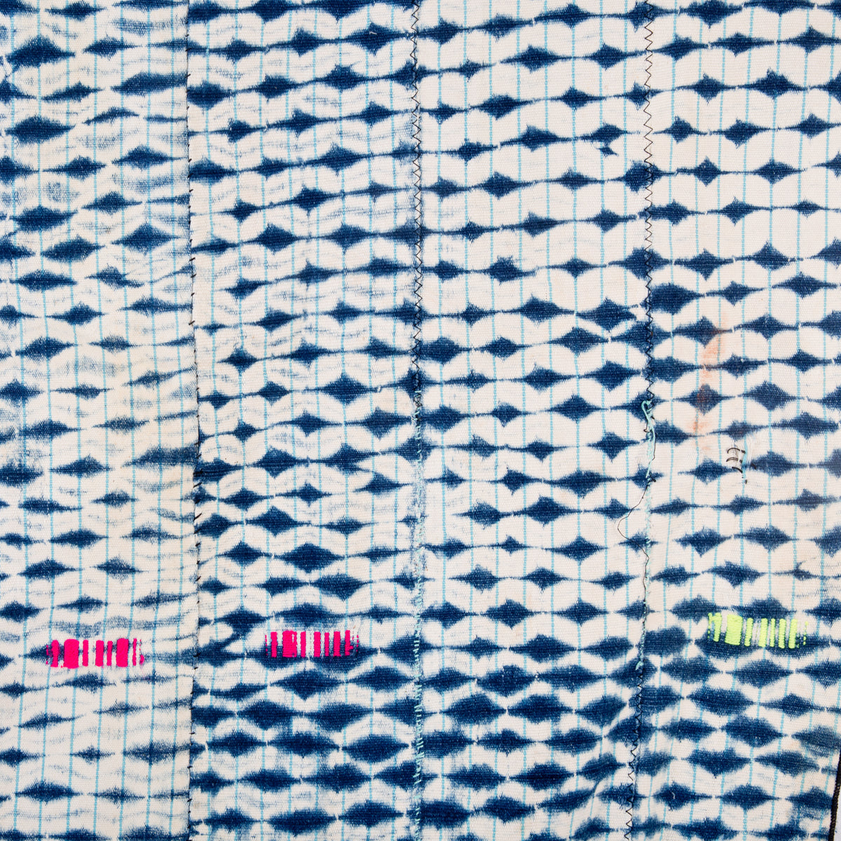 Indigo adire cloth — another section