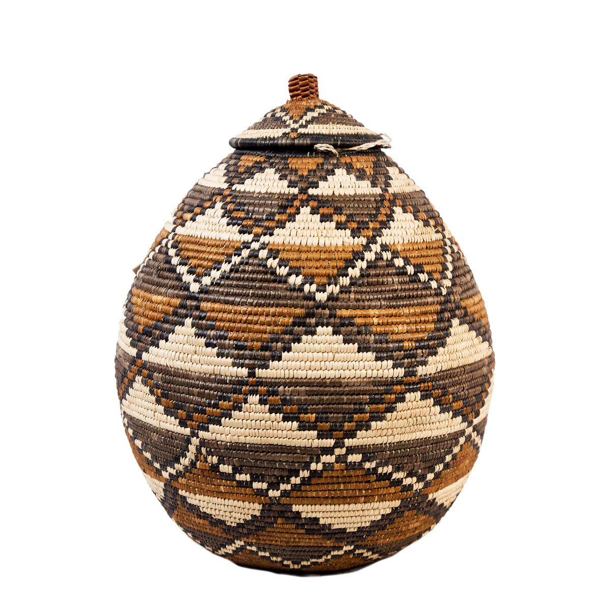Zulu Ukhamba - traditional basket TR94.2