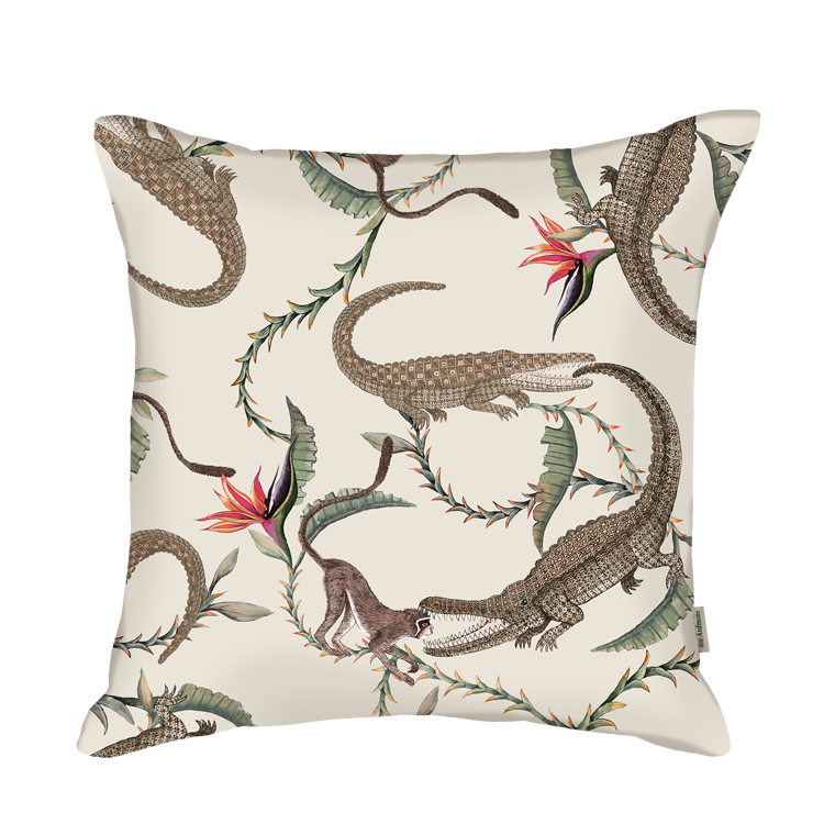 Ardmore - River Chase Driftwood Linen Cushion Cover