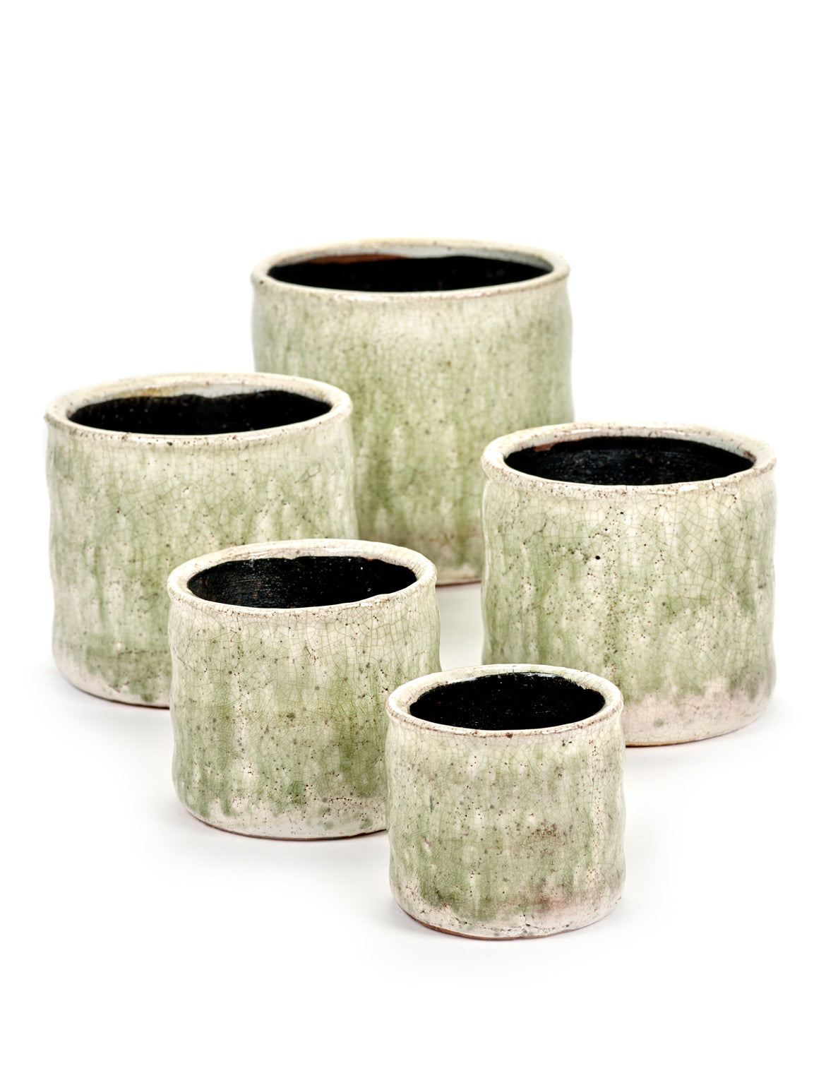 Flame Light Green Pot