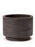 Black Cylinder Pot H14.5