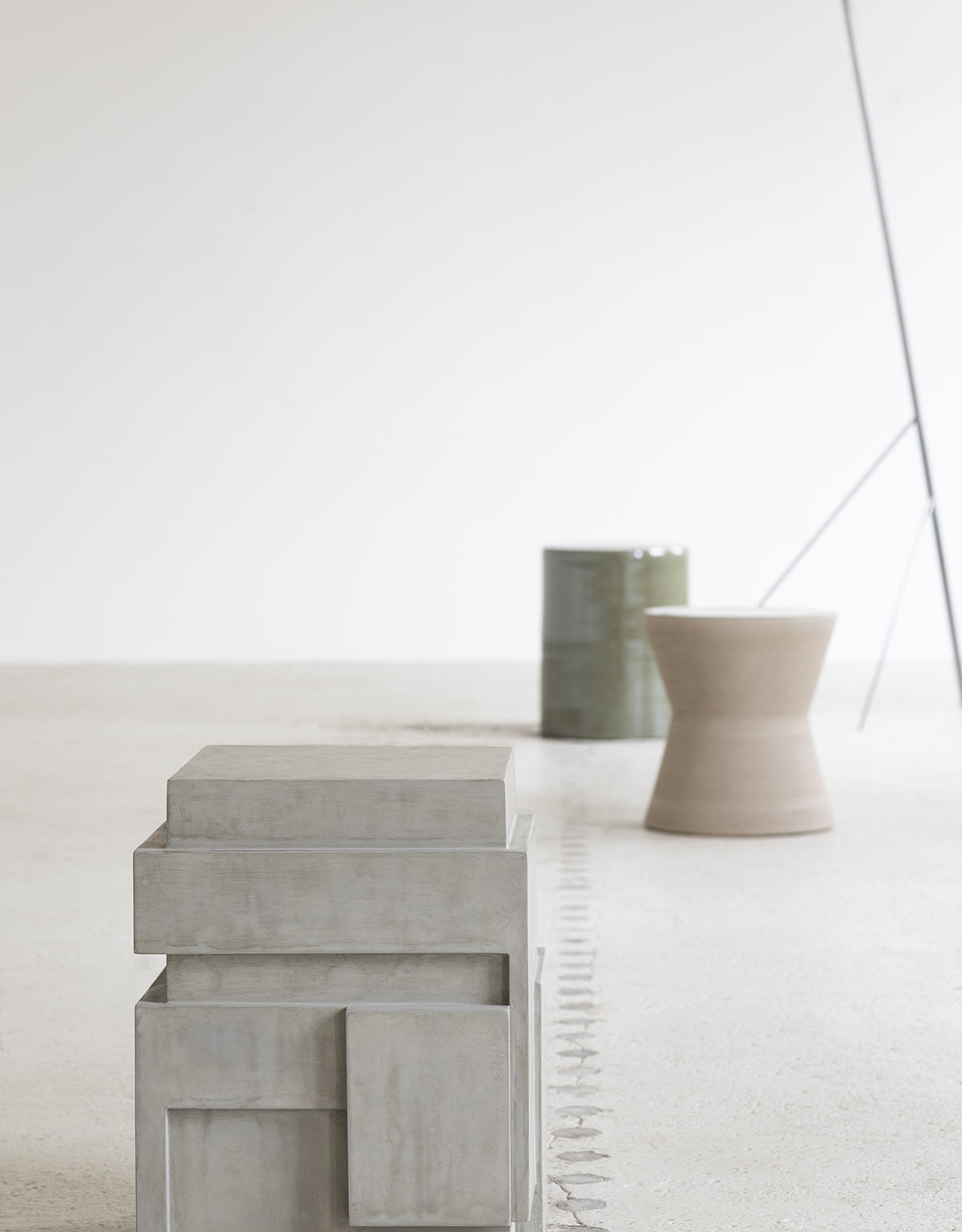 Marie Concrete Side Table