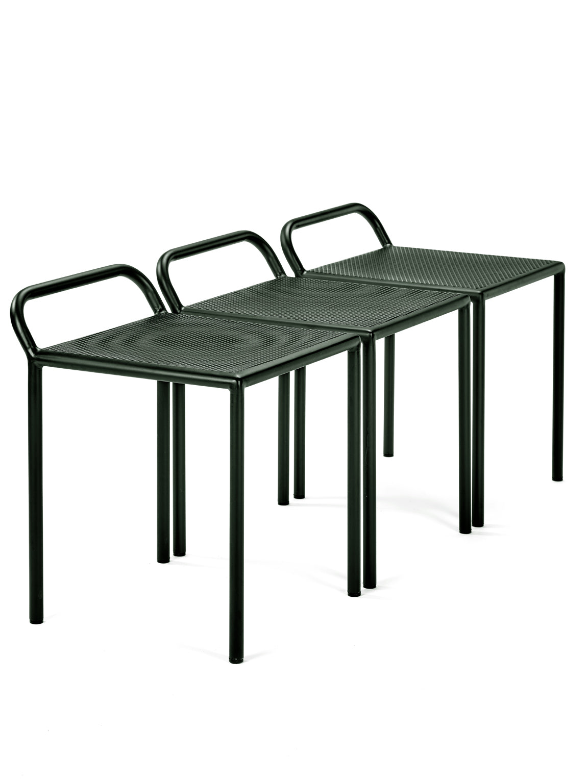 Dark Green Fontainebleau Stool