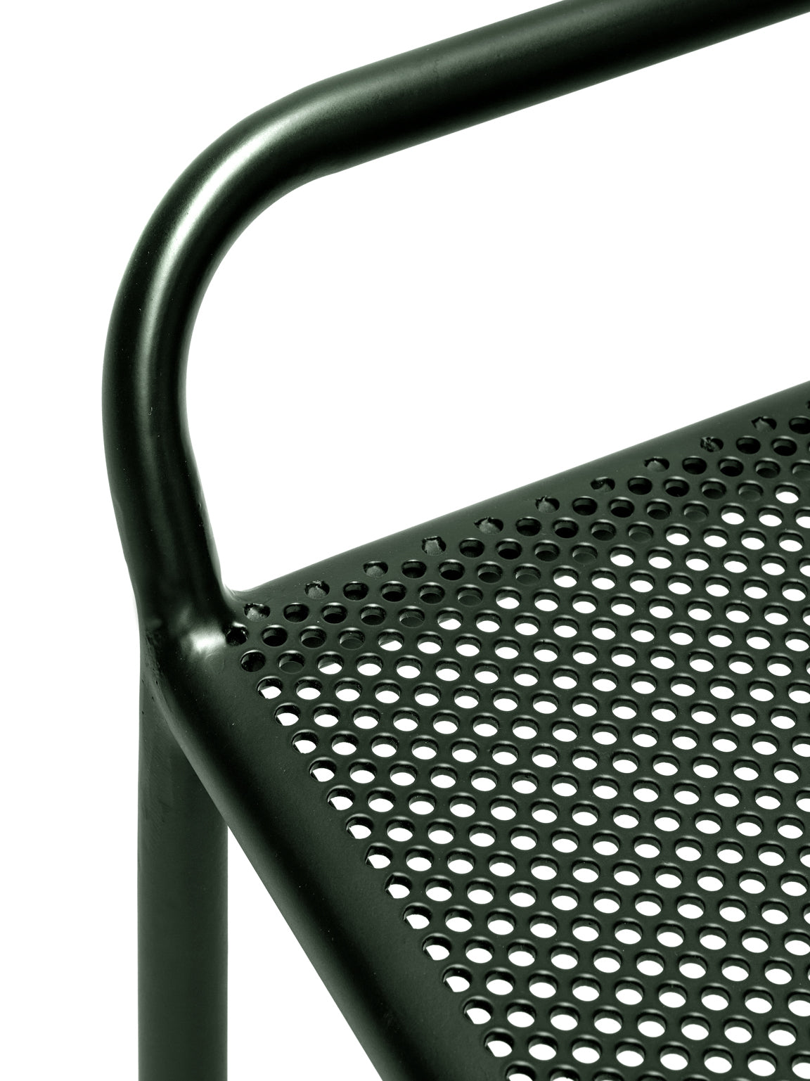 Dark Green Fontainebleau Stool