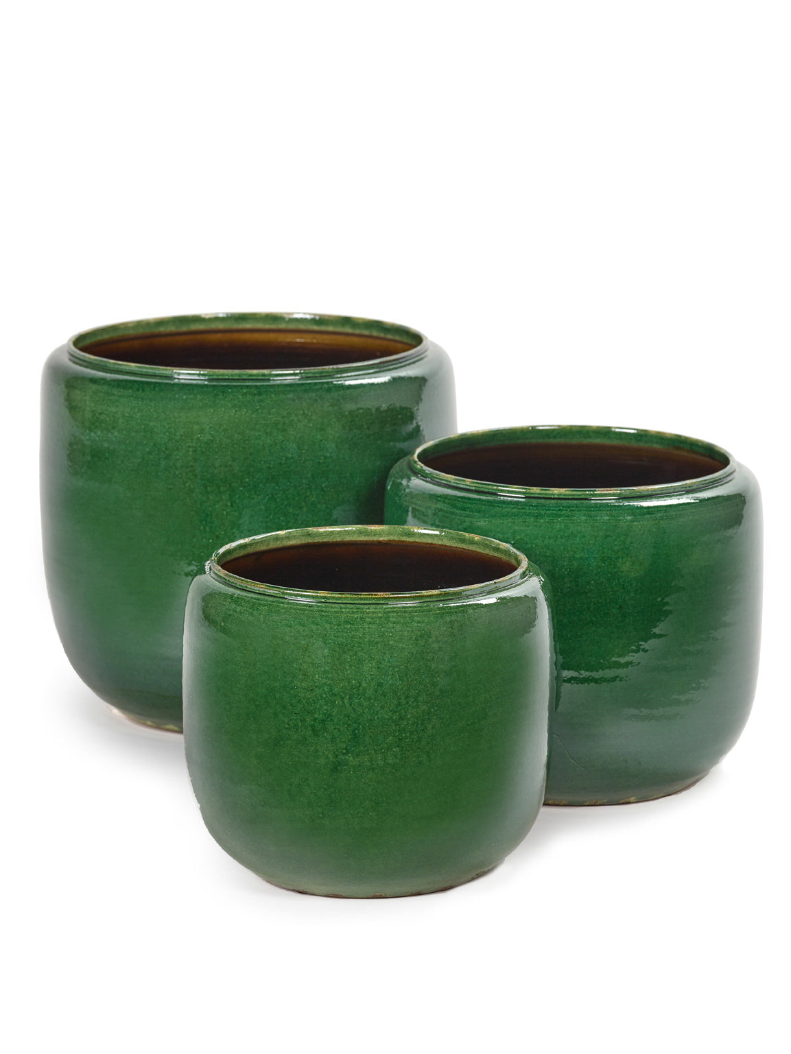 Costa Pot - Green Glazed