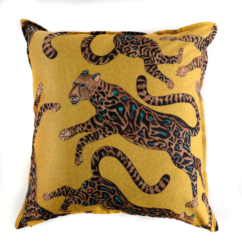 Ardmore - Cheetah King Gold Outdoor Cushion Cover