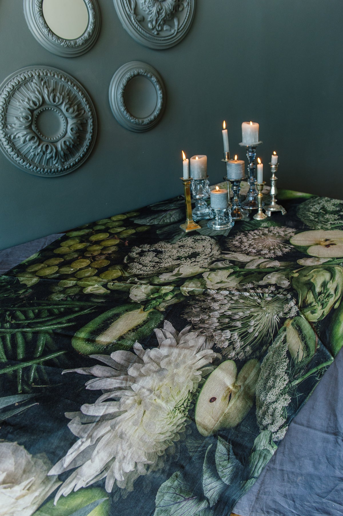 Tablecloth - Moody Green