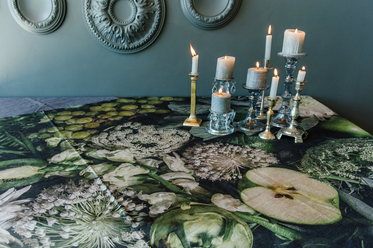 Tablecloth - Moody Green