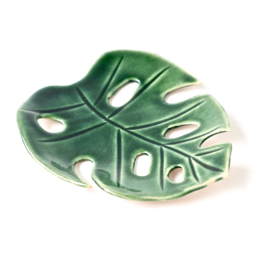 Ceramic Leaf – Delicious Monster Medium (Green)