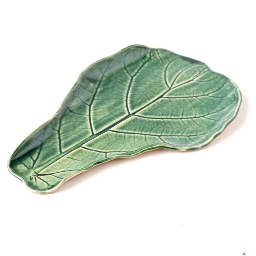 Ceramic Plate – Fiddleleaf Fig