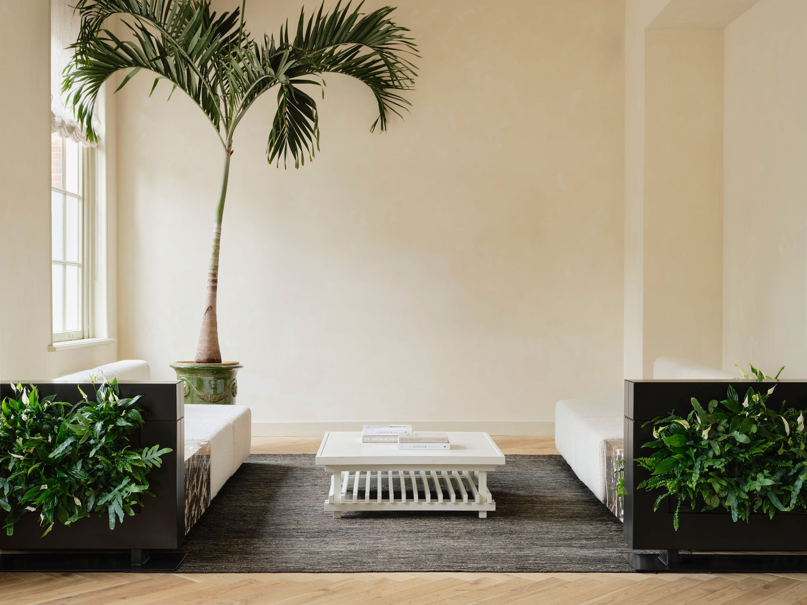 Living Wall Divider - 131cm - Black