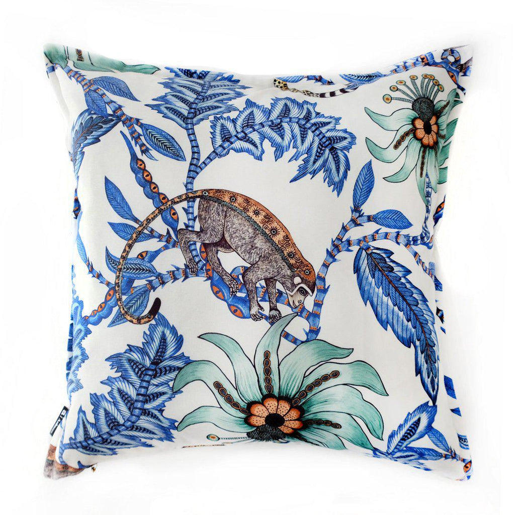 Ardmore - Monkey Bean Tanzanite Outdoor Cushion Cover