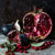Square Cloth - Pomegranate with Fig