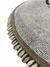 Cameroon Beaded Shield - L Black and white
