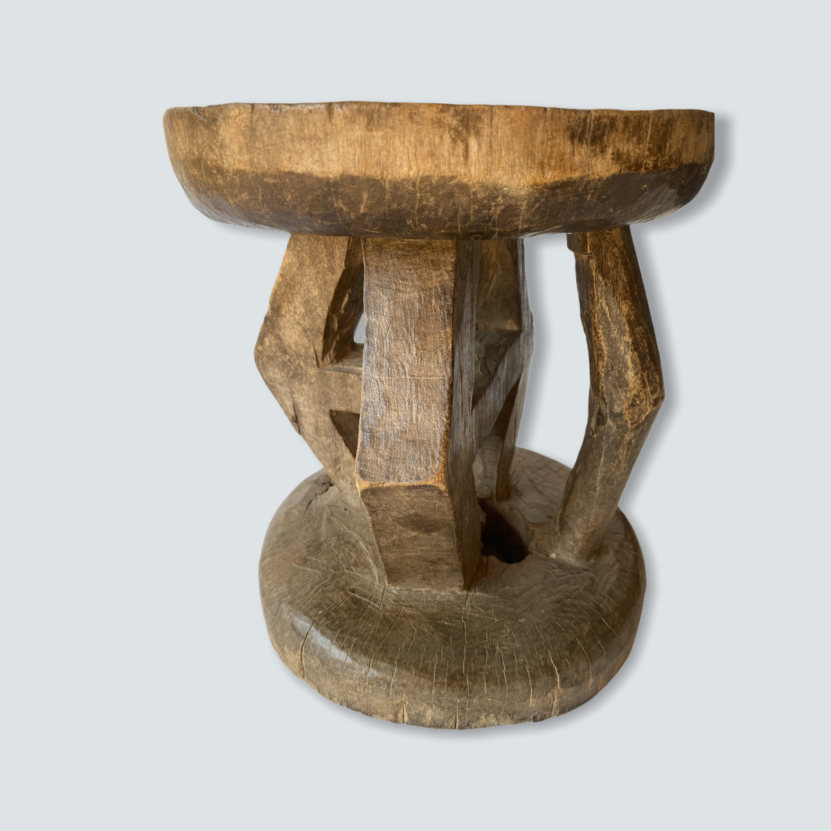 Vintage Tonga Stool - Zimbabwe - L (02)