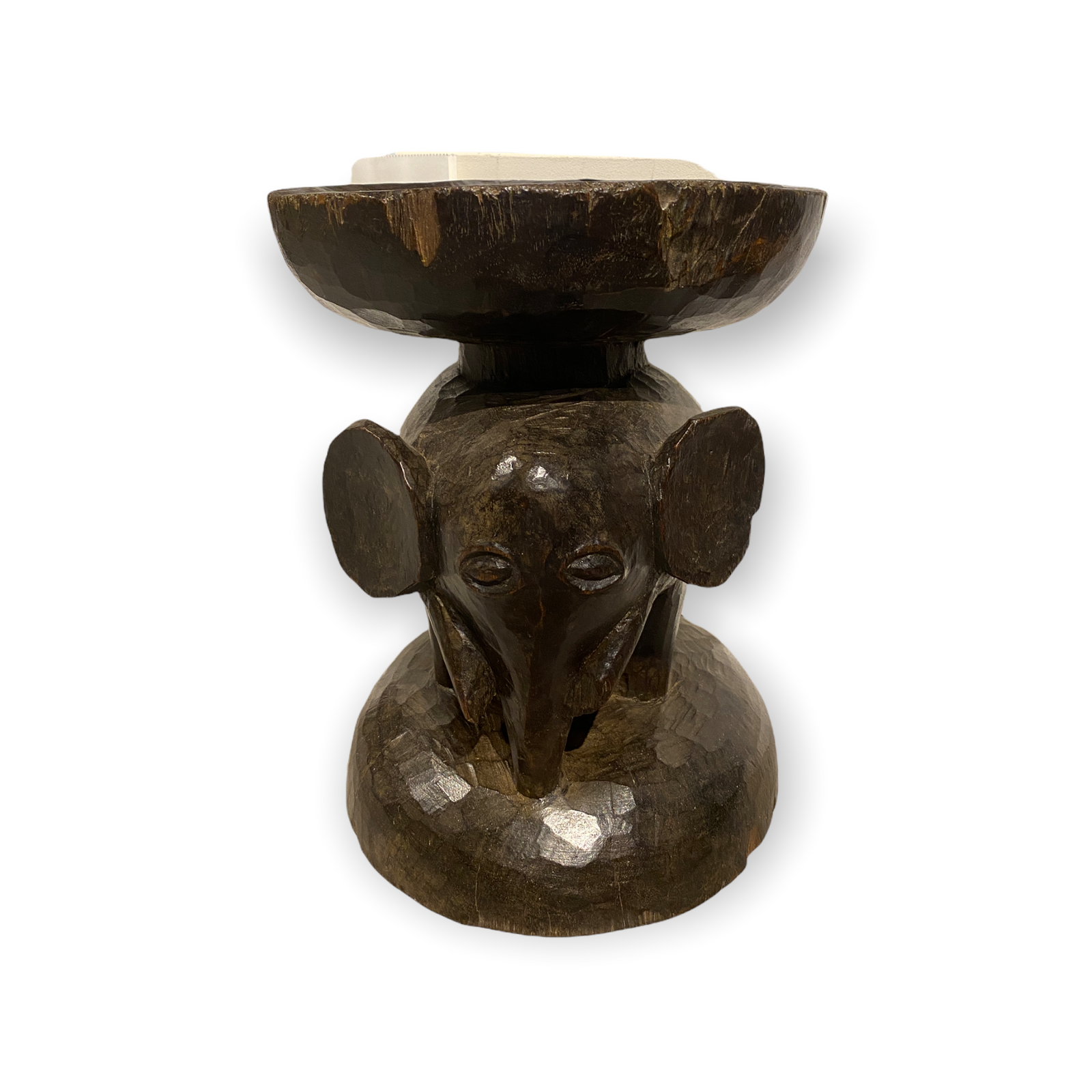 Tonga Stool - Old Elephant hand carved (01)