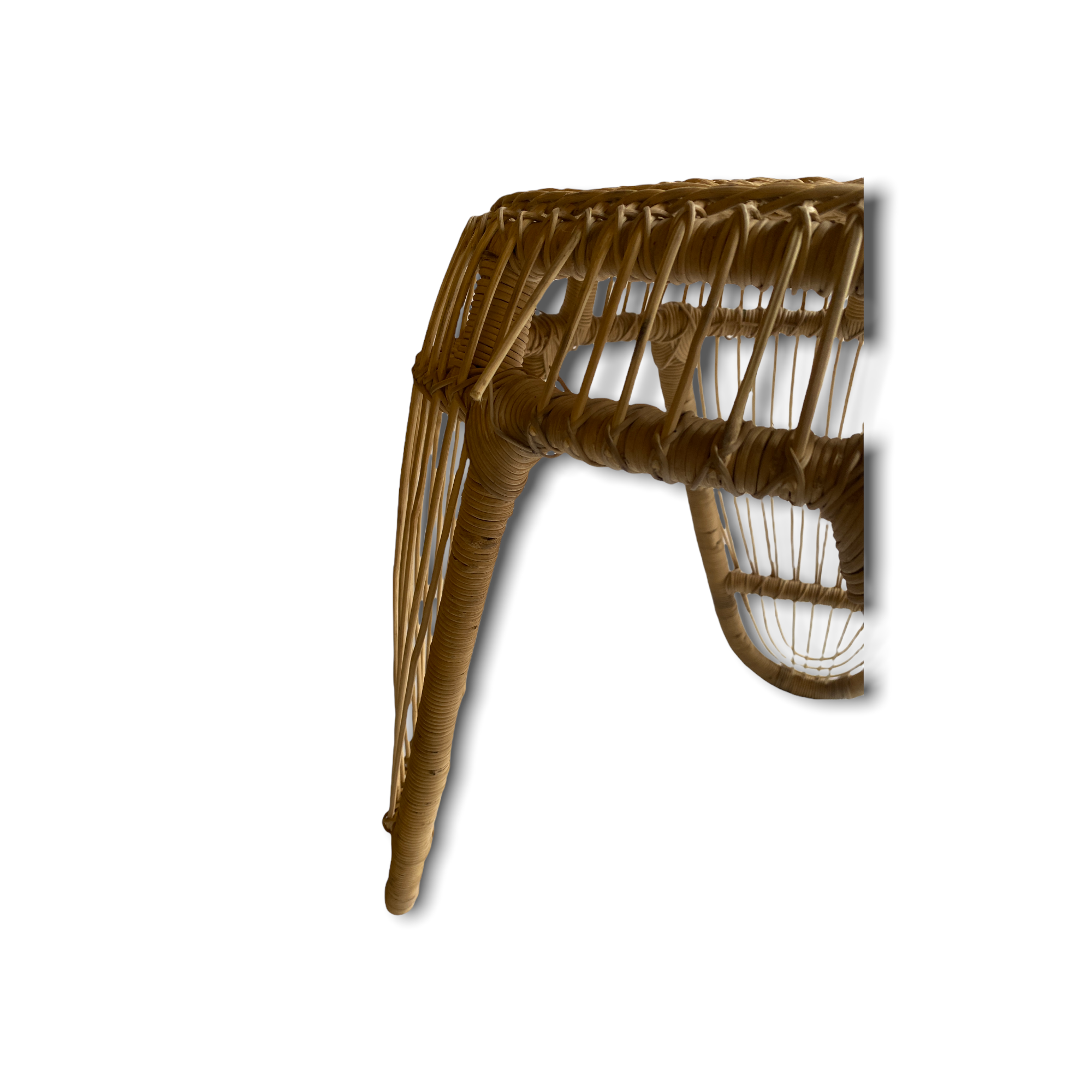 Malawi Side Table Cane - Natural - L