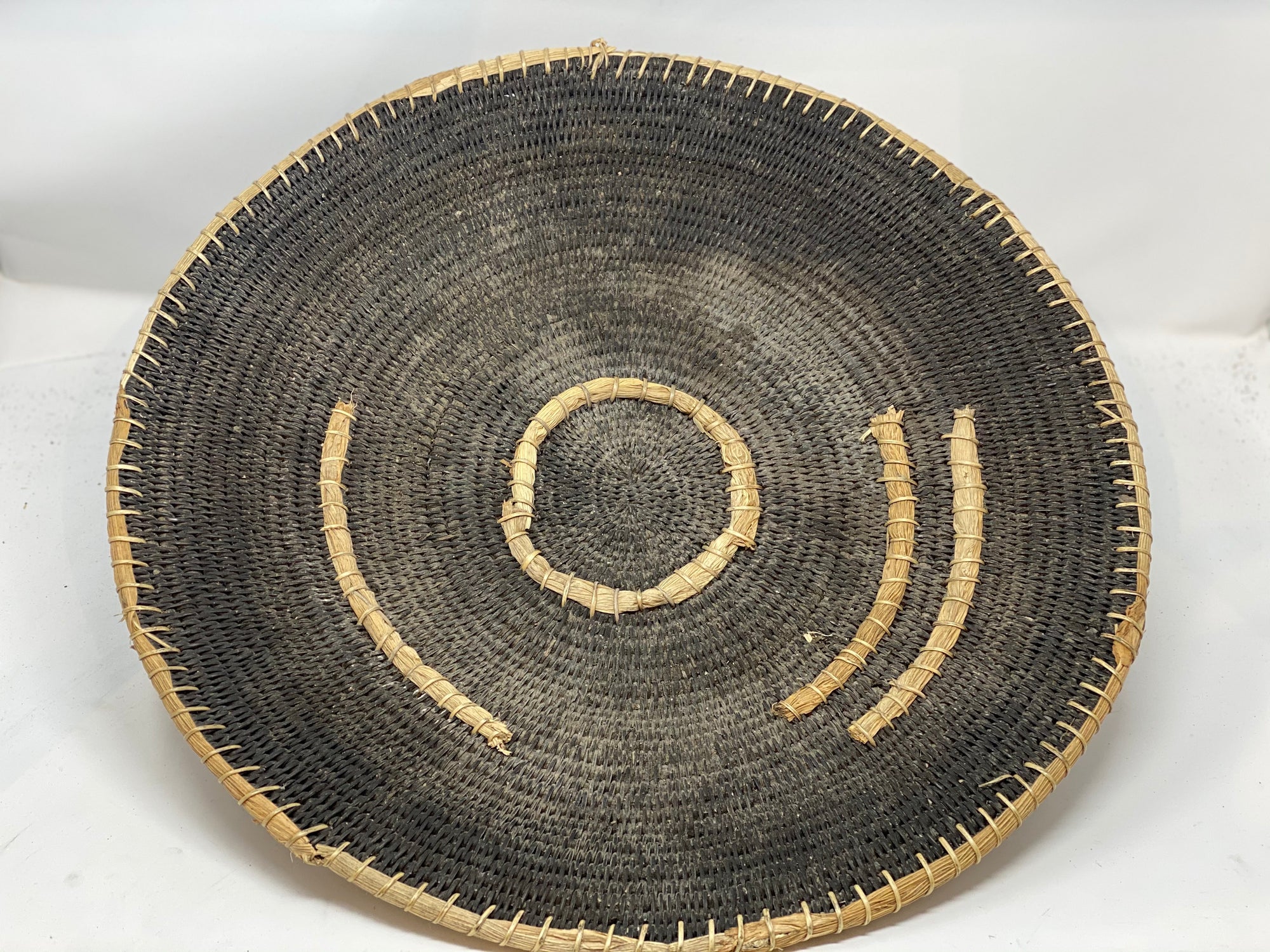 Vintage Makenge Basket - Zambia