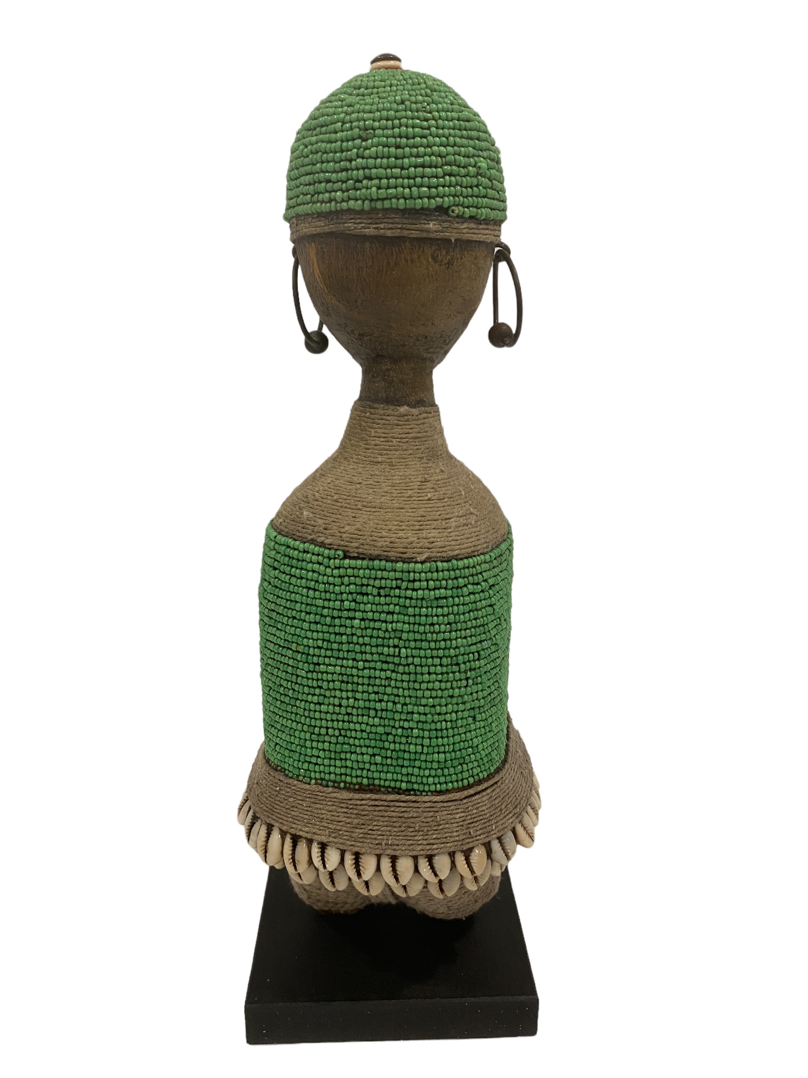 Namji Doll - Green beaded (1522)