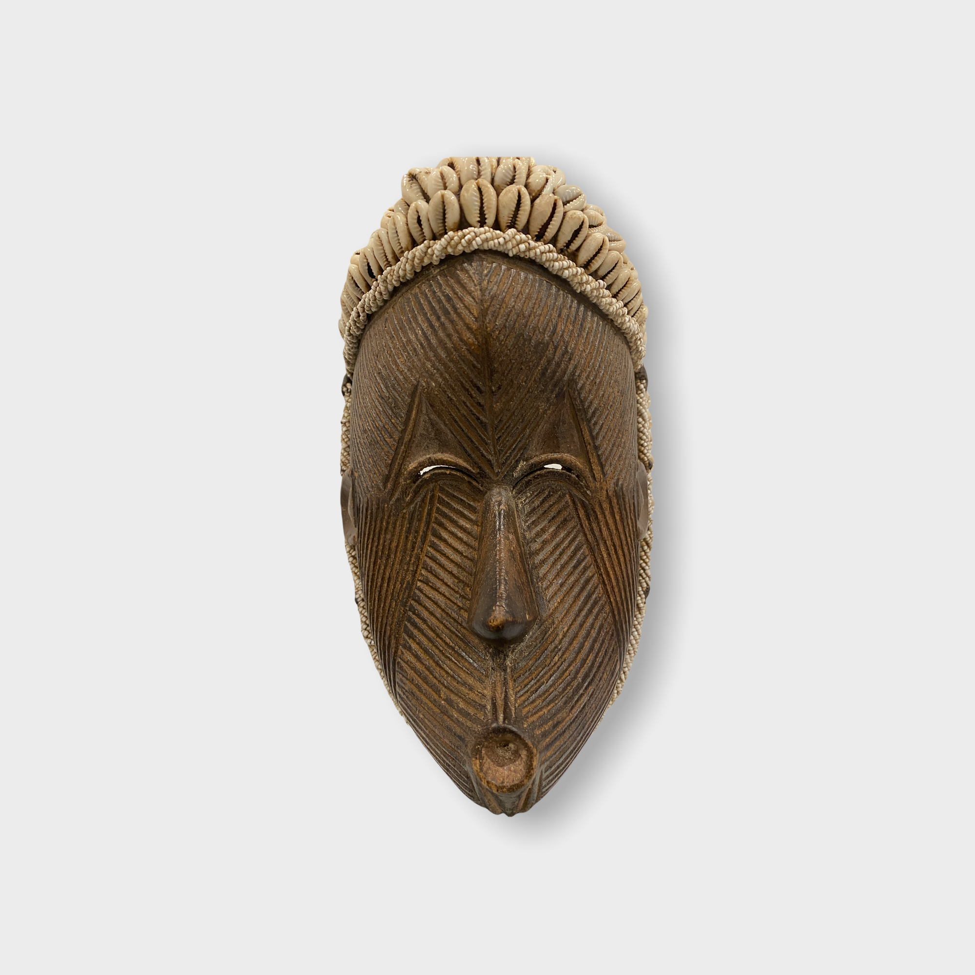 Songye Mask - Cowrie shell