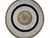 Cameroon Shield - L - 55cm - Black & White