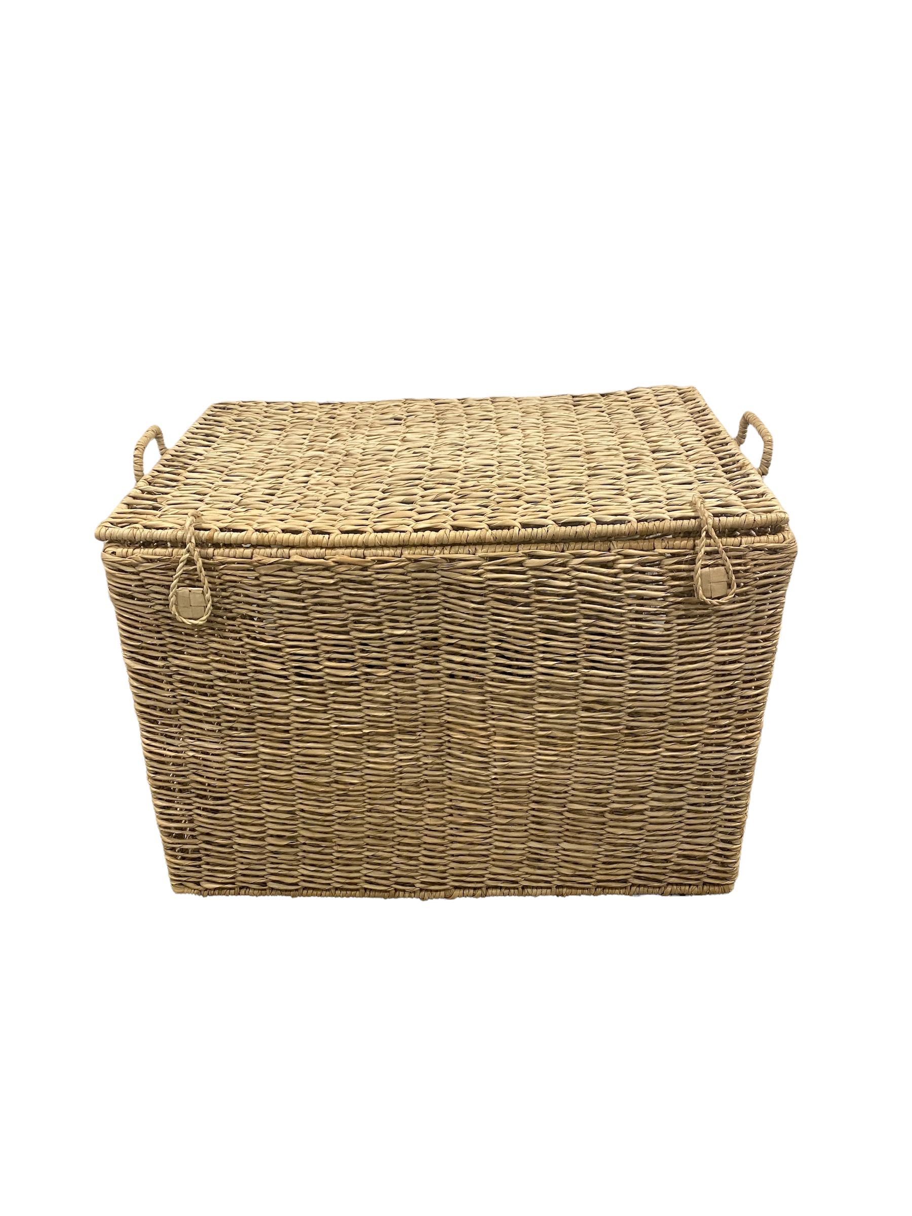 Palm leaf hand woven chest - (MZB01)