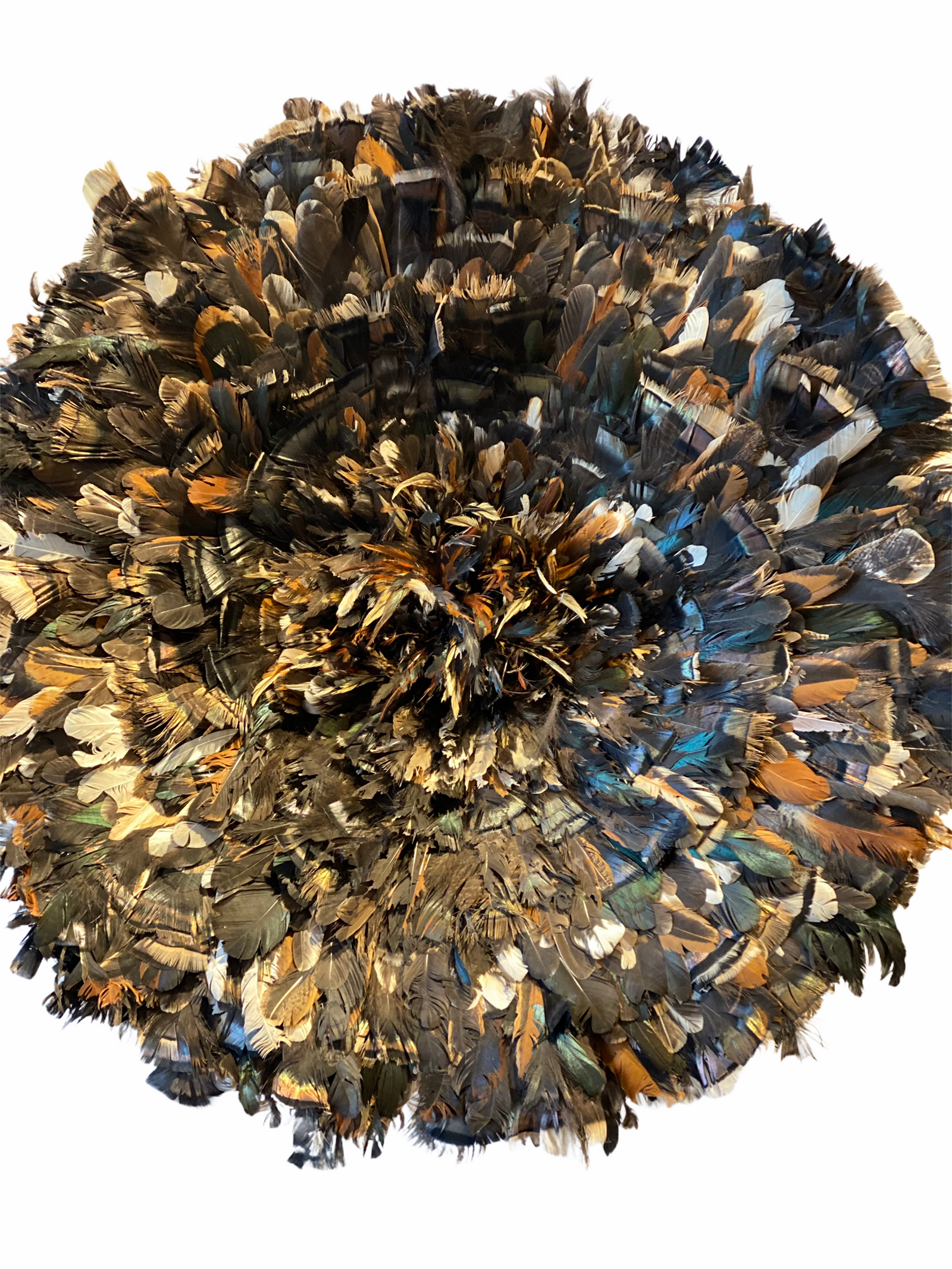 Juju Hat - Brown feathers - 70cm