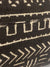 Mud Cloth Handwoven cushion - (184.11) Black